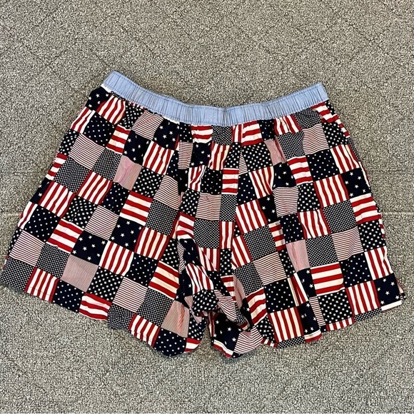 Vintage Tommy Hilfiger Athletic Boxer Shorts Cotton Size XXL Patriotic Flag NWOT - Picture 6 of 7